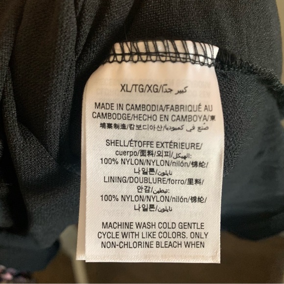 Bohemian Floral Sleeveless Shift Dress Style & Co size XL - Picture 11 of 12